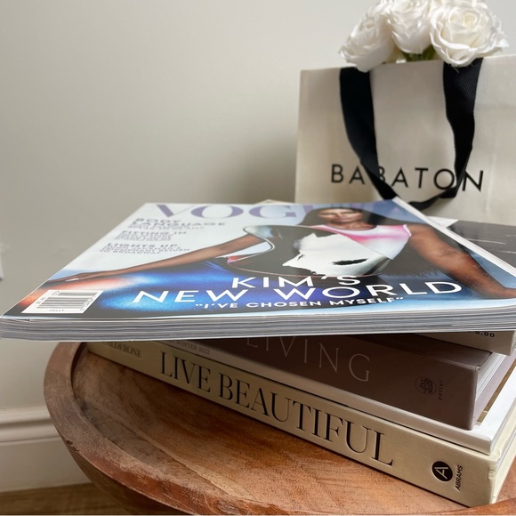 Vogue March 2022 Issue, thick spring fashion week edition, Kim Kardashian Cover - Picture 3 of 8